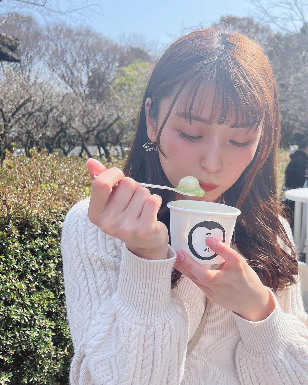 竹本茉莉のインスタグラム：「. 確定申告が終わったご褒美に トリケラトプスのピアス買いました🦖 思ったよりもトリケラトプス」