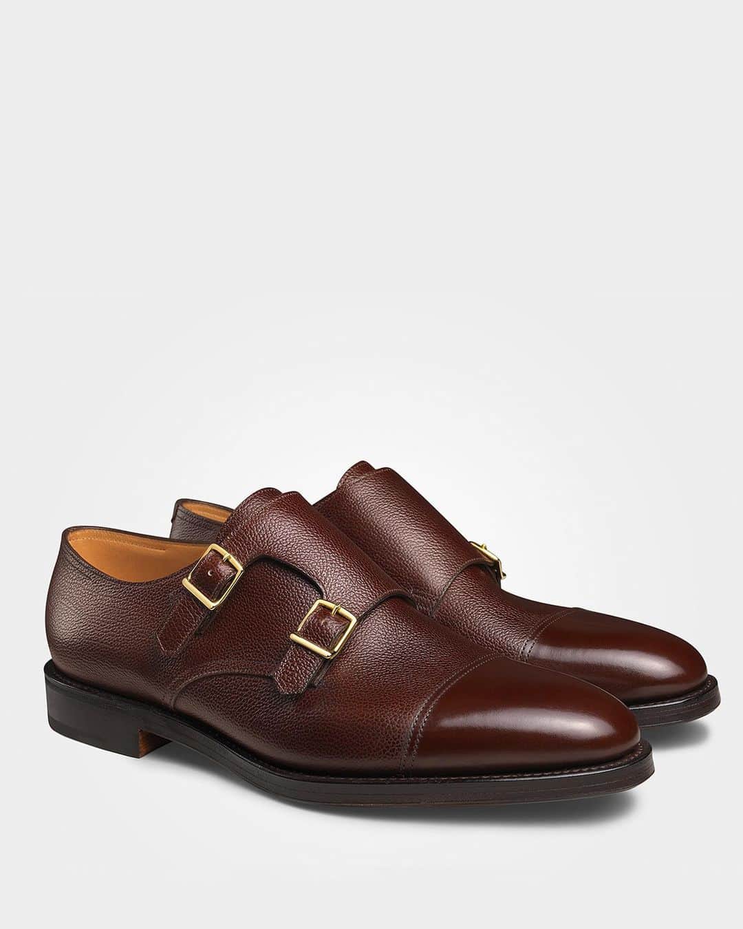 ジョンロブのインスタグラム：「The original double monk strap, and a staple from the house since the 1940's, the William double buckle speaks of uncompromising style.  . #johnlobb」