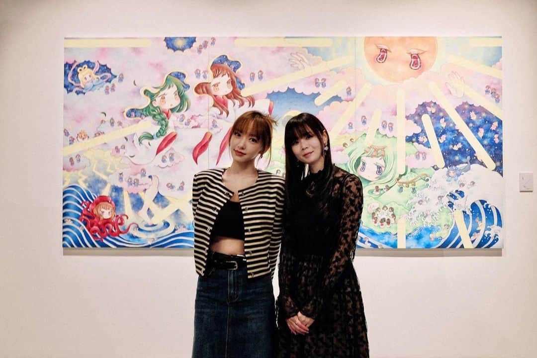 ソンソのインスタグラム：「❄️🌙🌬️🌺」