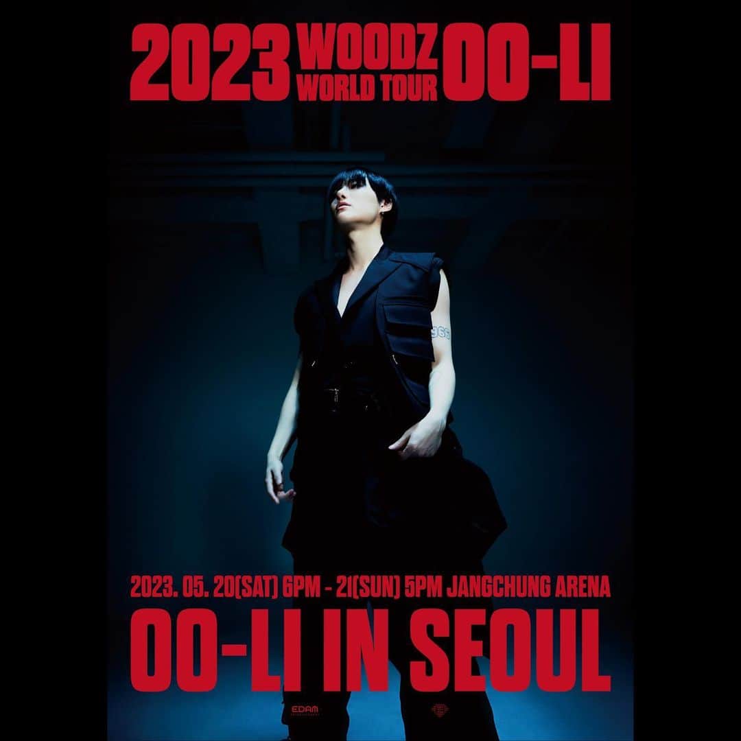スンヨンのインスタグラム：「WOODZ [OO-LI] PROJECT  2023 WOODZ  WORLD TOUR [OO-LI] IN SEOUL  #WOODZ #우즈  #WOODZ_WORLD_TOUR #OO_LI_PROJECT #우리_프로젝트」