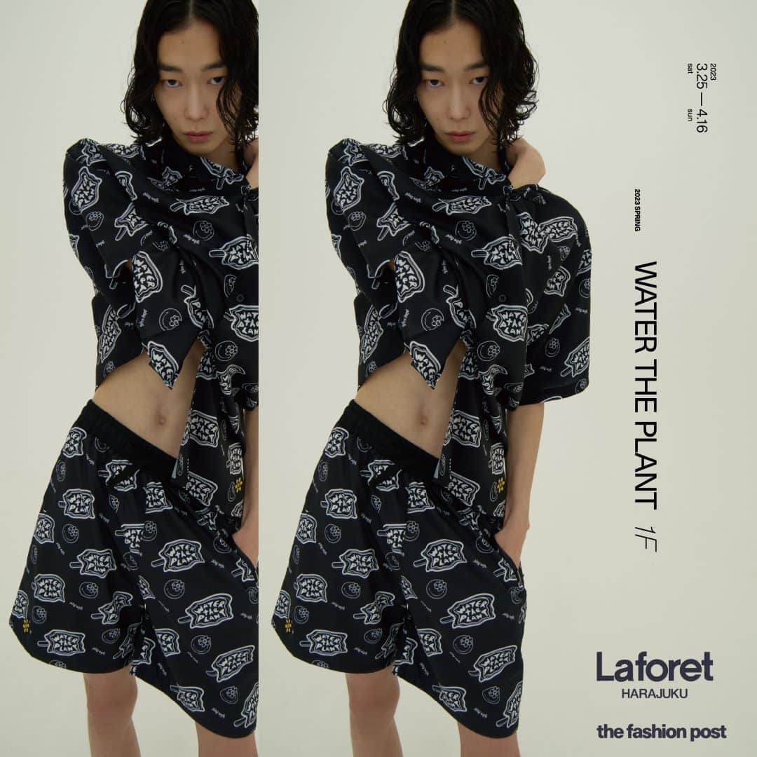 Laforet HARAJUKUさんのインスタグラム写真 - (Laforet HARAJUKUInstagram)「Laforet HARAJUKU x The Fashion Post 2023 spring 2023.03.25-04.16  刺激的な季節の予感。ラフォーレ原宿で見つけるモードな装い 自由なマインドとともに、とびっきりフレッシュなラフォーレ原宿の”今”を着こなすのは、モデルの源大。  shop:WATER THE PLANT  シャツ ¥13,750、ショートパンツ ¥10,450、スニーカー ¥20,350／すべてWATER THE PLANT (ウォーター ザ プラント)  produced by The Fashion Post(@tfpjp) model: G e n d a i(@__ge__n__da__1__) photography: chikashi suzuki(@chikashisuzuki1972) styling: kodai suehiro(@kodaisuehiro) hair & make up: tsubasa(@tsubasadicky)  #ラフォーレ原宿 #laforetharajuku #ラフォーレ #原宿 #TFP #TheFashionPost #モデル #ファッションモデル #源大 #gendai #げんだい #watertheplant」3月24日 19時00分 - laforet_h