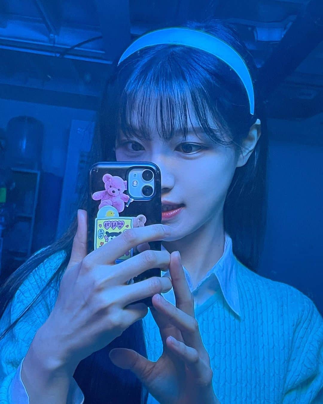 オ・スンヒのインスタグラム：「웃는 일류 되기 연습」