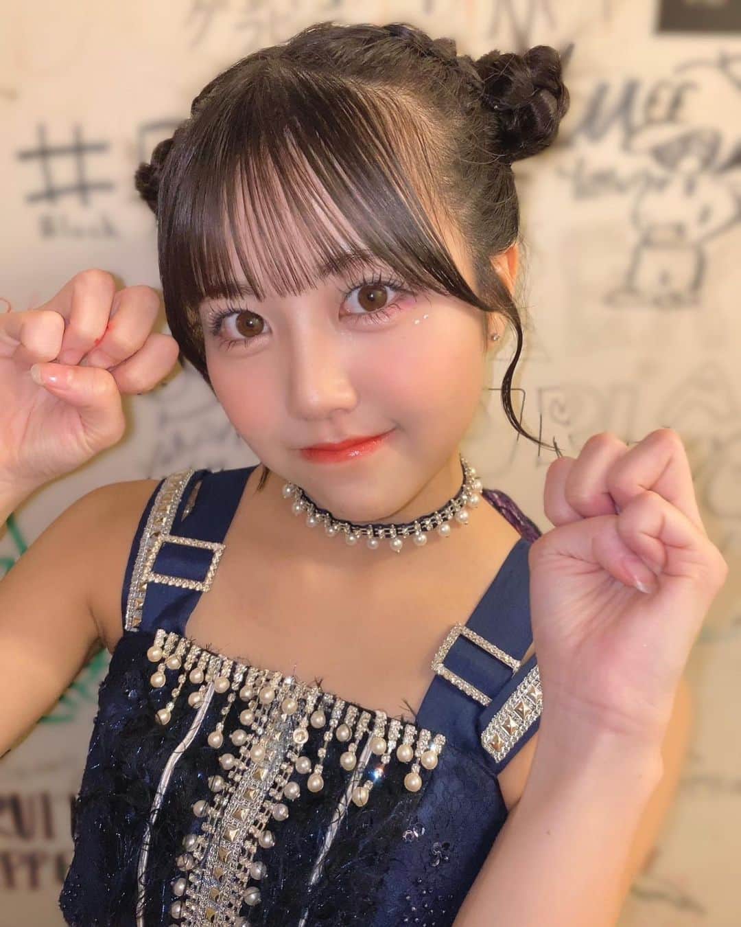 OCHA NORMAさんのインスタグラム写真 - (OCHA NORMAInstagram)「.  キュルルンッ💓  窪田七海です！！！  クマさんヘア〜🧸‎🤍 瑠璃にして貰いましたぁ〜✨  #ocha_norma#ハロプロ#オチャノーマ#窪田七海#ヘアアレンジ#ボブ#キュルルン」3月24日 19時36分 - ocha_norma_official