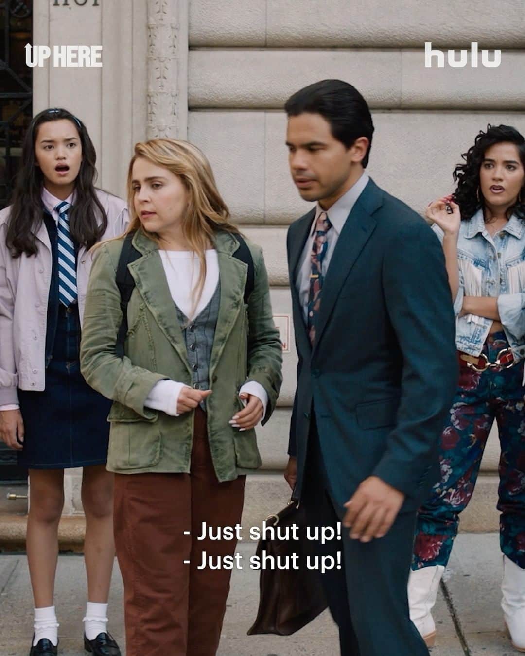 のインスタグラム：「It's time to let your heart sing, Gleeks! @uphereonhulu is now streaming on @hulu. #UpHere」