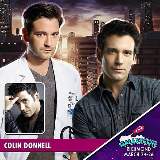 コリン・ドネルのインスタグラム：「On my way down to join my friends @stephenamell, @johnscotbarrowman & @julianaharkavy for @galaxyconrichmond! Been awhile since I’ve had a chance to be at a Con and really looking forward to it.  I know a lot of you were really looking forward to seeing @coltonlhaynes but I know we’ll have a good time and let’s all hope he’s feeling better soon ❤️. Also if you have not read his book “Miss Memory Lane” it’s now out in paperback and should be at the top of your reading list!」