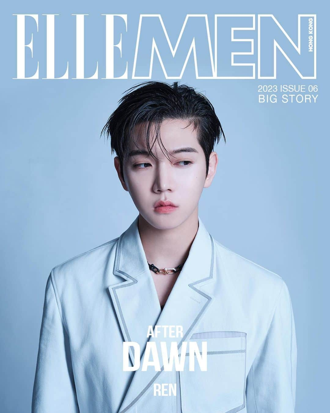 レン さんのインスタグラム写真 - (レン Instagram)「ELLE MEN 2023 ISSUE 06 BIG STORY REN Choi Mingi《After Dawn》  在個人發展路上的REN，找到更多個人色彩，現階段的他正盡情展現個人魅力。他期望自己只要能夠保持初心，終會成為獨當一面的藝術家。  「 스스로와의 싸움 」 솔로 아티스트로서 더 다양한 모습을 보여줄 수 있지만 여러가지 어려움이 있습니다. 렌은 어떻게 이겨낼까요? 엘르맨홍콩이 알려드릴께요!!  Photographer @joshychow  Creative Direction and Styling @wi1yeungiam_ Producer @wwkayley Photo Assistant @lkk292003 Wardrobe @alexandermcqueen, @dior, @bulgari, @tiffanyandco Stylisty Assistant @summmerli Makeup Moon Jooyoung @rue_710  Hair Park Okjae @rue_710   Artist Management BIG PLANET MADE Ent. Coordination Kara Chung Interview @wwkayley @yng_lm Text @kasabunnyalien, @_hareimu   #ELLEMEN #ELLEMENHK #BIGSTORY05  #REN #ChoiMingi」3月24日 22時25分 - mingi_choi