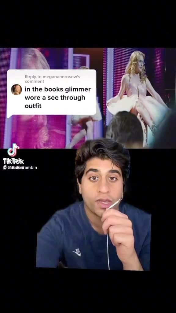 レヴェン・ランビンのインスタグラム：「He nailed it! Fun fact…we chose that dress to show more… 👀 #thehungergames on tiktok is wild @sahiltxnna」