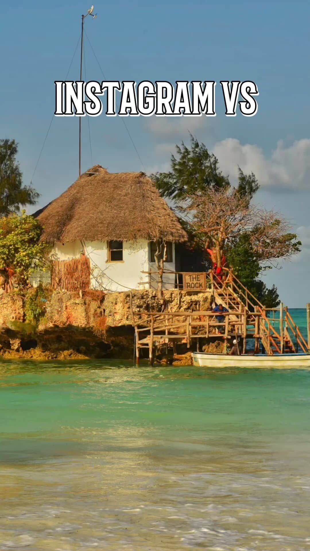 DJ CHIAKIのインスタグラム：「📍The Rock Restaurant Zanzibar」