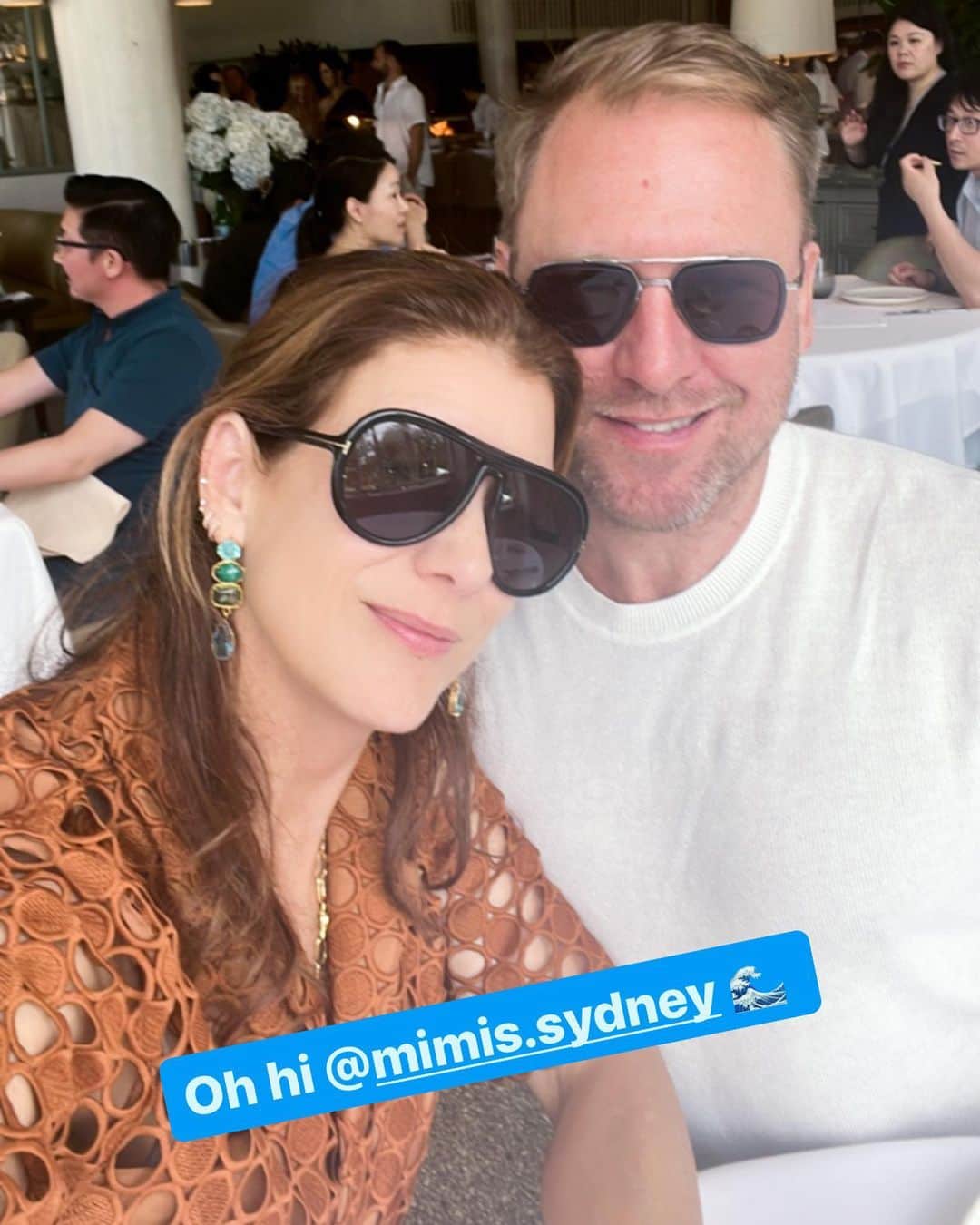 のインスタグラム：「Hey Sydney, yer cute. 🥰  love,  kate & Andrew」
