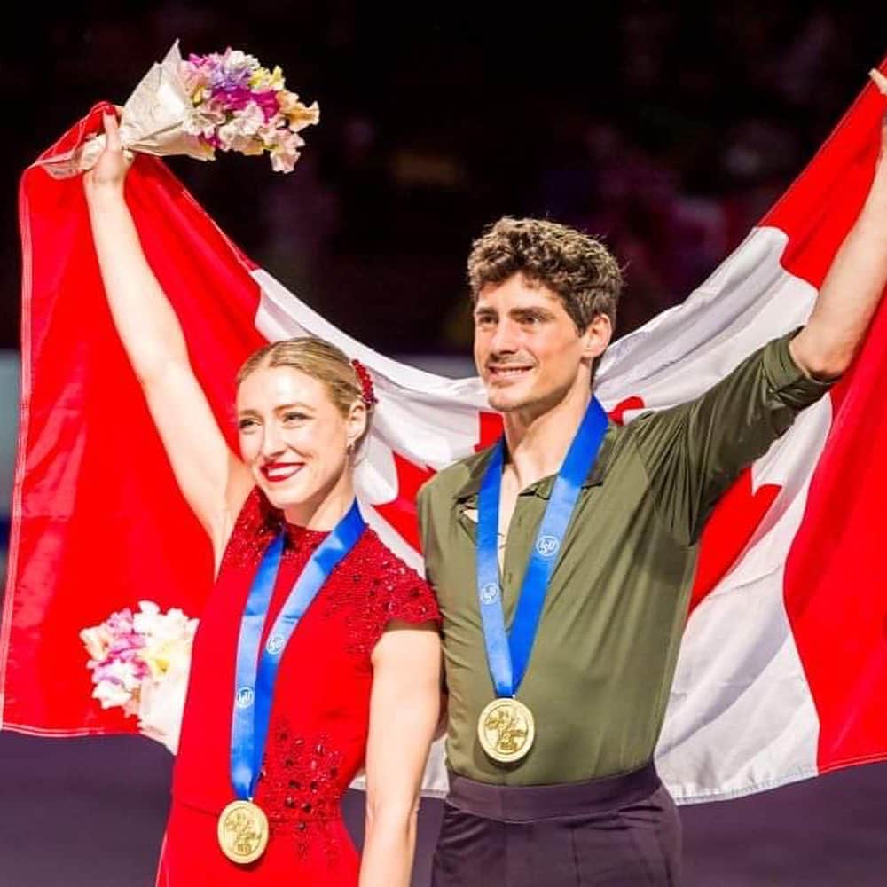 Skate Canadaさんのインスタグラム写真 - (Skate CanadaInstagram)「Team Canada wrapped up the World Championships with a 🥉 & a tear-jerking performance by @sk8erkeeg who completed his fifth and final Worlds 🥺  Full results ⤵️   3 - @pipergilles & @pauldpoirier  5 - @laurencefournierbeaudry & @nik_soerensen  7 - @sk8erkeeg  _________________  Équipe Canada a conclu les Championnats du monde avec une médaille de 🥉 et une performance enlevante de @sk8erkeeg qui prendra sa retraite à la fin de la saison.   Résultats complets ⤴️  📸 @flavioice」3月26日 1時12分 - skate_canada