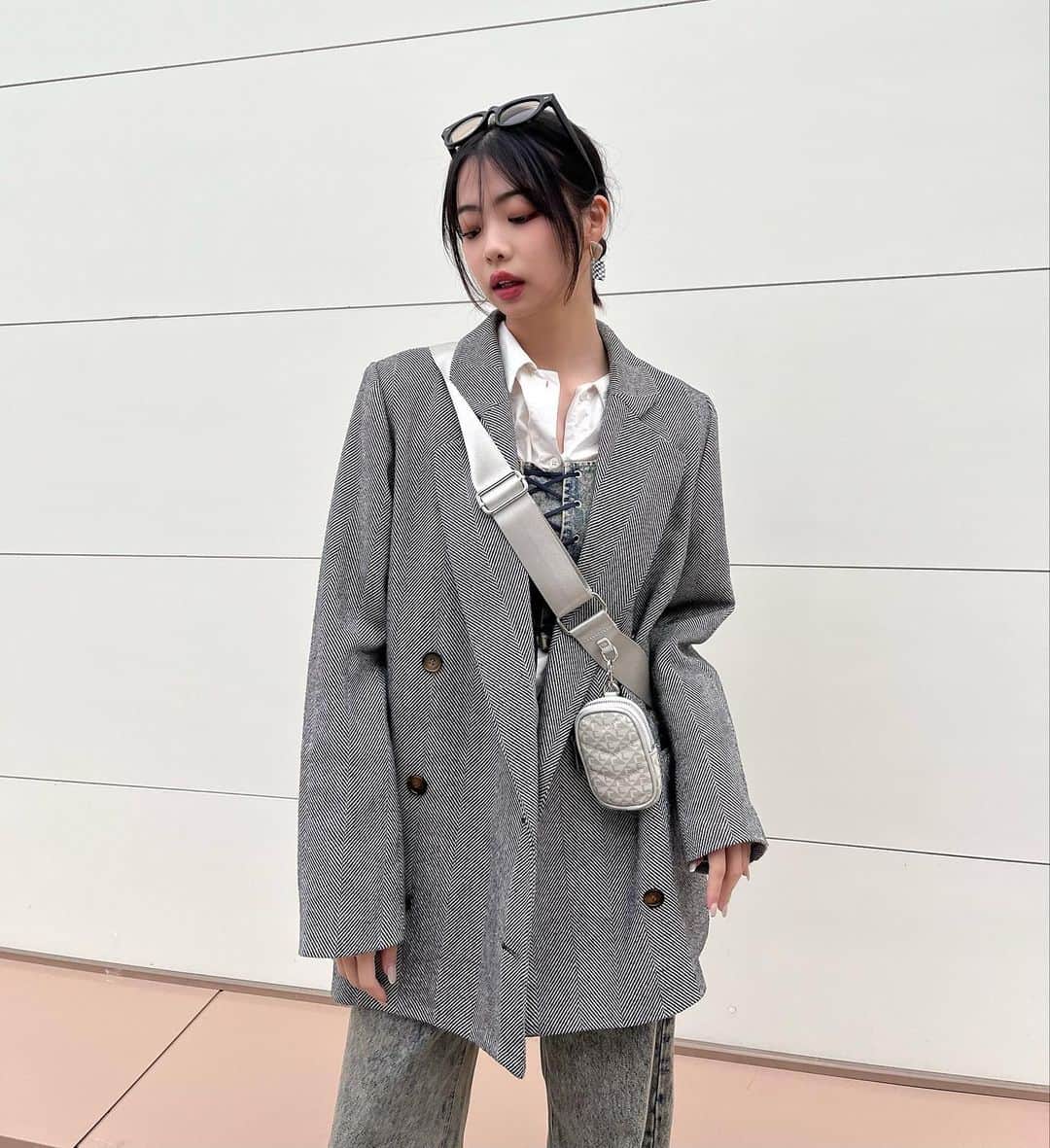神田萌衣のインスタグラム：「モエノオヨウフク🕶」