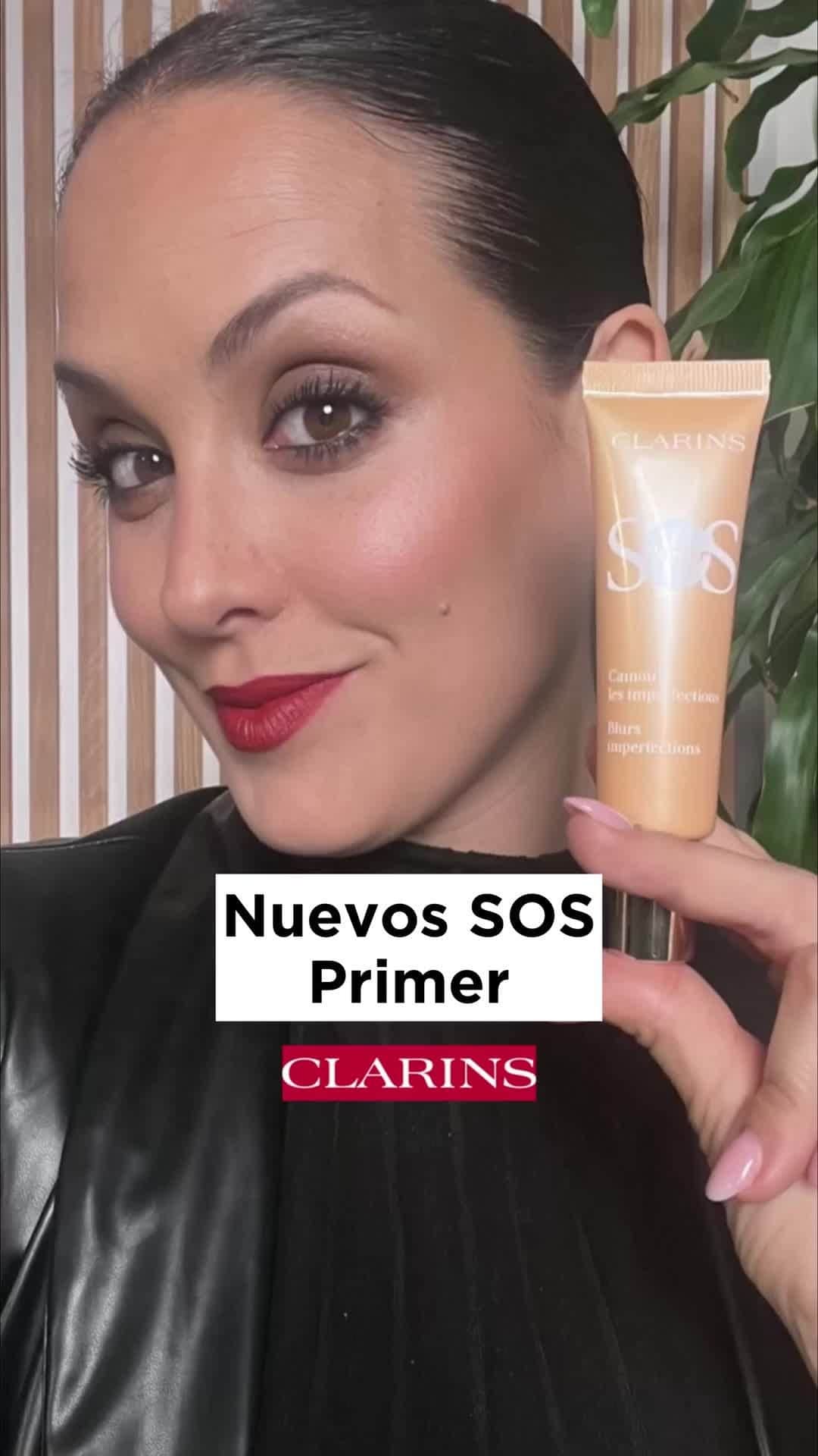 Clarins Españaのインスタグラム：「Descubre los nuevos SOS Primers de la mano de Eva Novillo. ¿Cuál es el tuyo?  #ClarinsMakeUp」