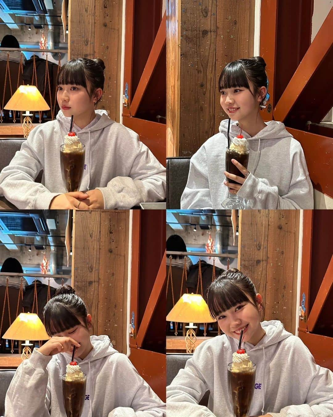 仲吉玲亜さんのインスタグラム写真 - (仲吉玲亜Instagram)「🍨  コーヒーフロート☺︎  #コーヒーフロート #カフェ #お団子 #XLAGE」3月25日 17時51分 - reianakayoshi_official