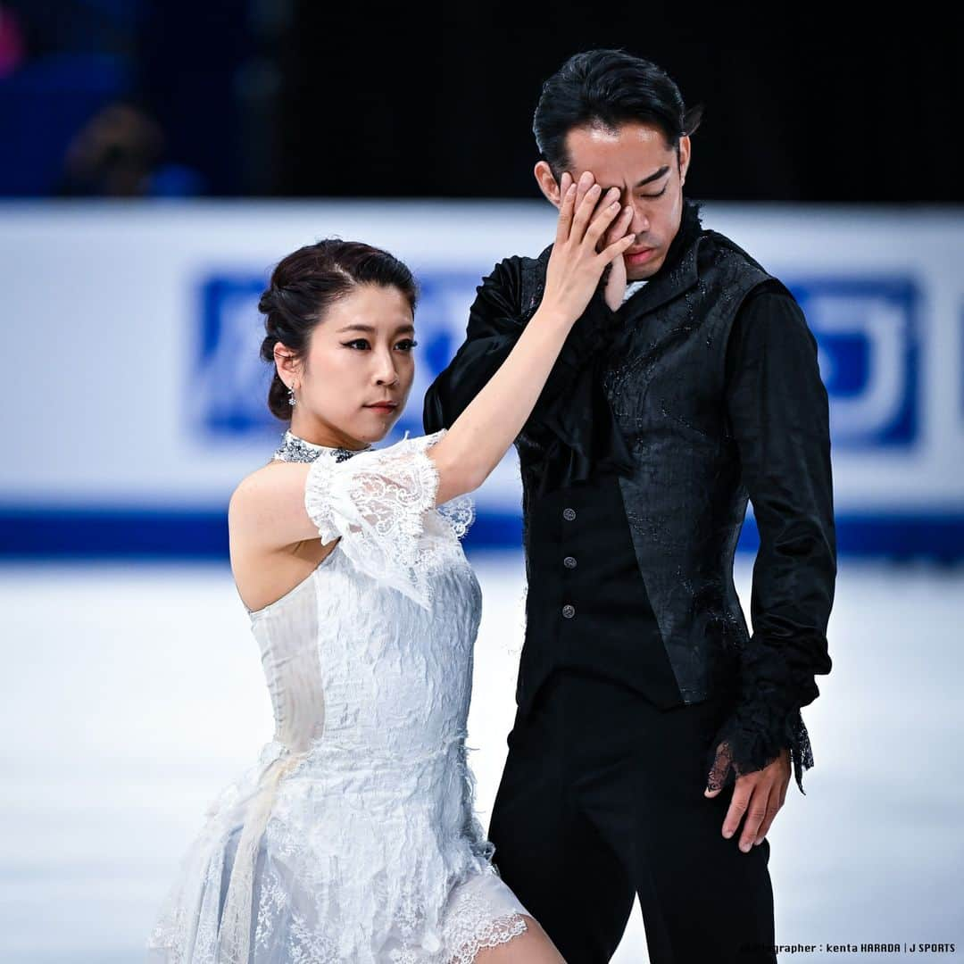 J SPORTSのインスタグラム：「世界フィギュアスケート選手権2023 📸現地Photo アイスダンス（フリーダンス）   村元哉中＆高橋大輔🇯🇵 Kana MURAMOTO / Daisuke TAKAHASHI  photographer：kenta HARADA | J SPORTS  #jspofigure #世界フィギュア #世界フィギュアスケート選手権」