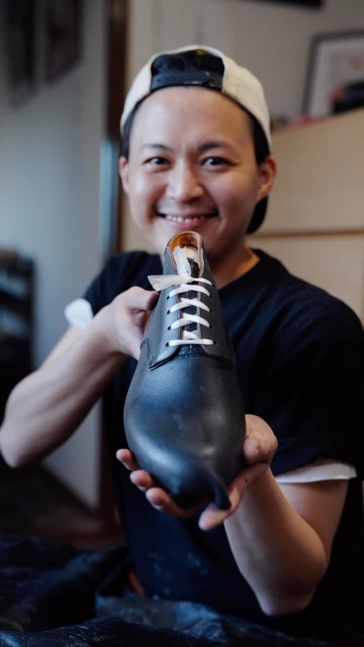 花田優一のインスタグラム：「、 #asmr #shoes #shoegram #花田優一」