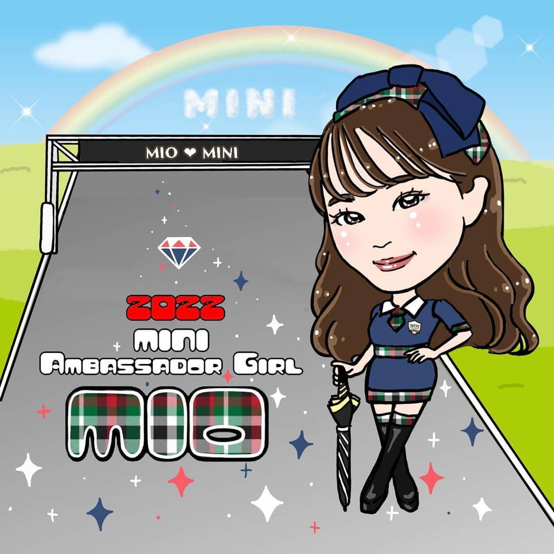 大山美保のインスタグラム：「BMW＆MINI Racingの Ambassador Girlの華々しい皆さんのイラストを描かせていただきました！☺️✨  ❤︎MINIアンバサダーガール ♡荒木みおちゃん ♡岡田夏芽ちゃん  ❤︎BMWアンバサダーガール ♡長沢美穂ちゃん ♡仲川エナちゃん  2022年の卒業を記念して描かせていただきましたが、 なんと今年も皆さん継続なんですね！✨✨  おめでとうございます！！！  こんなに可愛い衣装ある！？ ってくらい乙女心くすぐる衣装で、 (ワタシがもし現役なら一度着てみたかった…😍小声)なんておこがましい事を考えてしまうくらいどツボな衣装でした！！！😍💕  今年もさらにパワーアップした衣装、そして4人の美女達がサーキットを盛り上げてくれることでしょう❣️😍  今シーズンも楽しみですね✨ 私も陰ながら全力で応援させていただきます‼︎ 今シーズンも頑張ってください‼︎📣✨＼(^o^)／  P.S. イラストはマグカップとなり、皆さんに渡ったそうです💕 4人のお写真嬉しいです❣️ 素敵な笑顔、最高です‼︎☺️✨ ㅤㅤㅤㅤㅤ ㅤㅤㅤㅤㅤㅤㅤㅤㅤㅤㅤㅤㅤ #minichallenge  #minichallengejapan  #bmw  #mini #レースクイーン #RQ #BMWレースクイーン #BMWRQ #race #racequeen #似顔絵 #イラスト #イラストグラム」