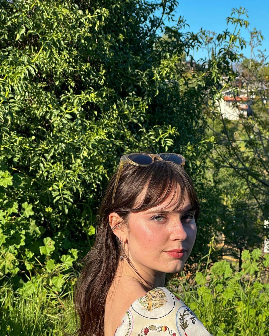 のインスタグラム：「ONE SUNNY DAY IN LA. FINALLY. Who knew I’d be begging for it after living here for nearly a decade and CONSTANTLY pining for rain. Careful what you wish for folks! You might just end a decade long drought!」