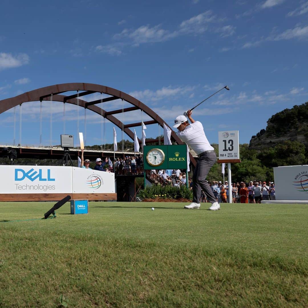 パトリック・キャントレーのインスタグラム：「Thanks Austin for a fun week @dellmatchplay . Time to head home and prep for @themasters .」