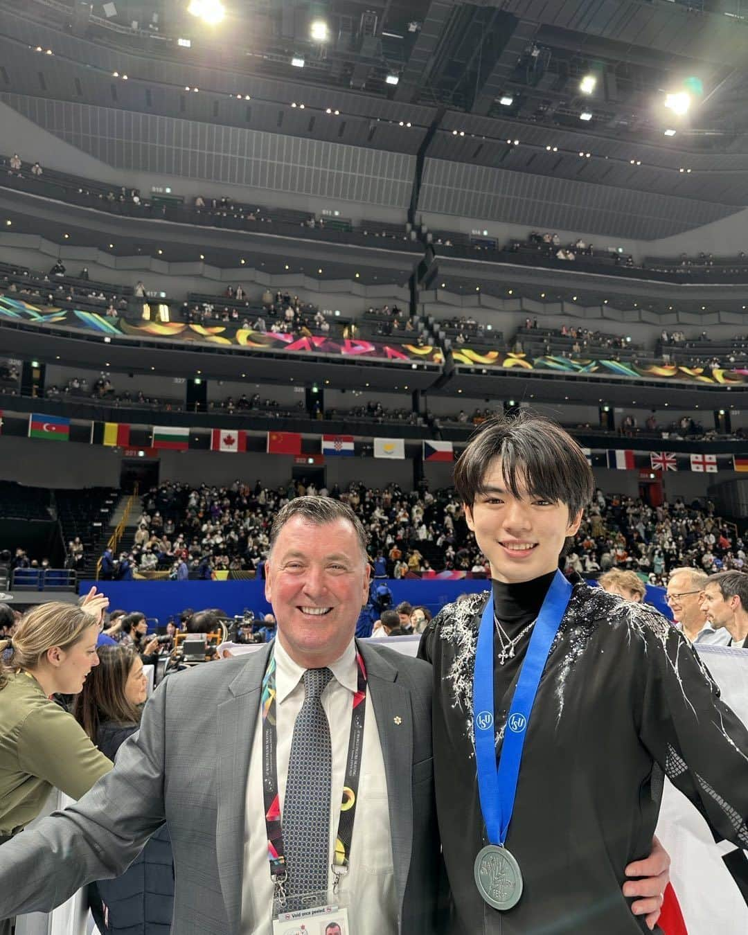 ブライアン・オーサーさんのインスタグラム写真 - (ブライアン・オーサーInstagram)「What an amazing night of skating.  I’m so proud of Junhwan.  Well done!  #isu #worldfigureskatingchampionships」3月26日 6時37分 - brianorser