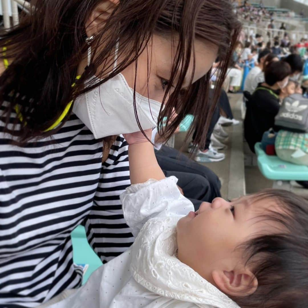 高須みほのインスタグラム：「☝️ 可愛い姪っ子 #myniece」