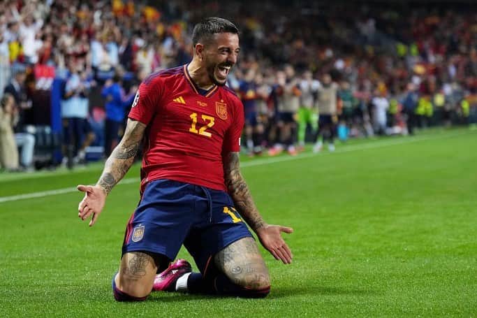 のインスタグラム：「GRACIAS GRACIAS GRACIAS 🇪🇸 Debut soñado! @sefutbol」