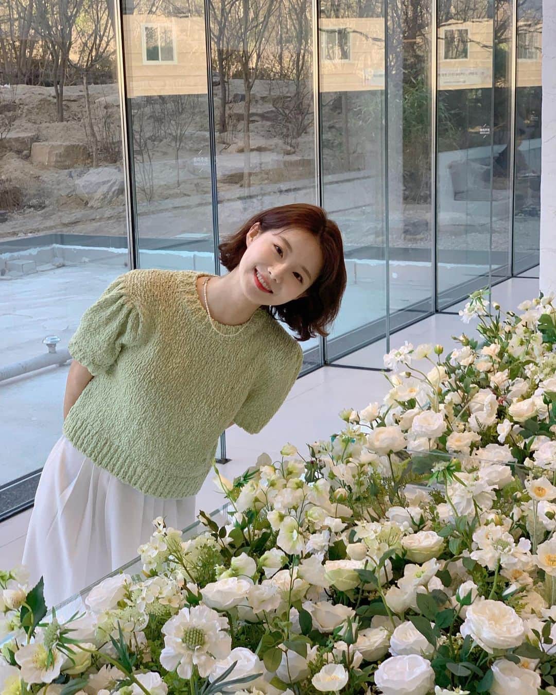 ユン・ダヨンのインスタグラム：「💚💚💚💚💚」