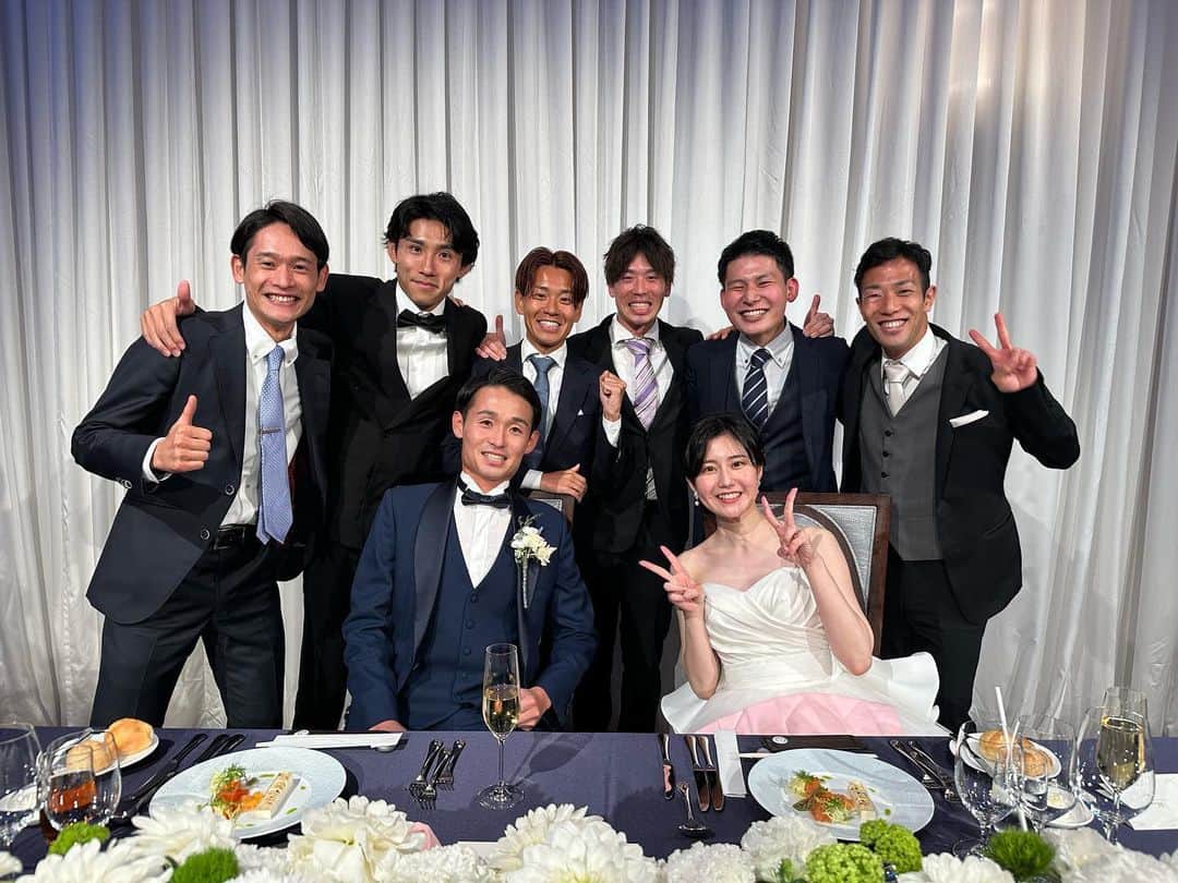 神野大地のインスタグラム：「@takada0613koki 結婚おめでとう。 最高の結婚式でした。」