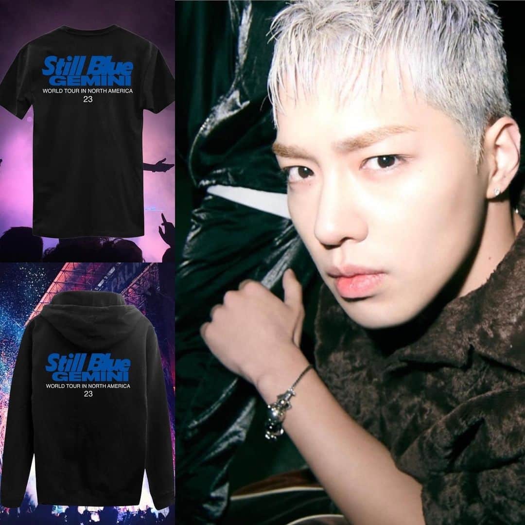 allkpopTHESHOPのインスタグラム：「Check out Official #GEMINI #STILLBLUE Tour Merch available exclusively at allkpop THE SHOP!」