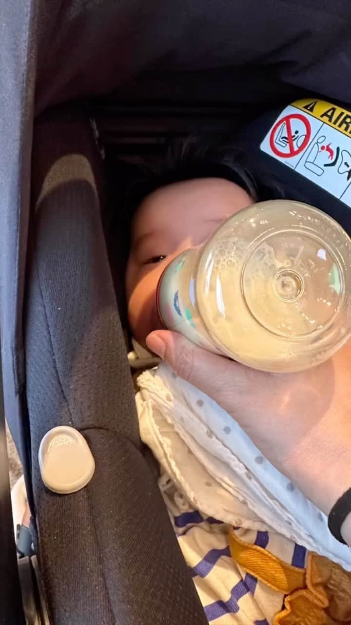 朋未のインスタグラム：「はじめてのりょこう２」