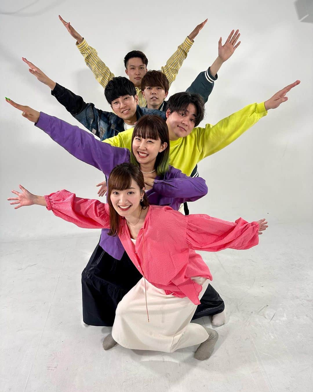 のインスタグラム：「❤️💜💛💙💚🧡 天才大忙しアカペラ集団Hafun！アカペラアニソンメドレー、みんなと歌えて本当に嬉しかった。楽しかった！アカペラへの愛と熱、妥協のない音と姿勢、心からリスペクトです。学ぶことがたくさん。 仲良くしてくれてありがとう。好き！  #スヌーピーの肥大化  Have you watched the “Acappella Anime Song Medley with Hafun” video yet?? I promise it’ll blow your mind off!!」