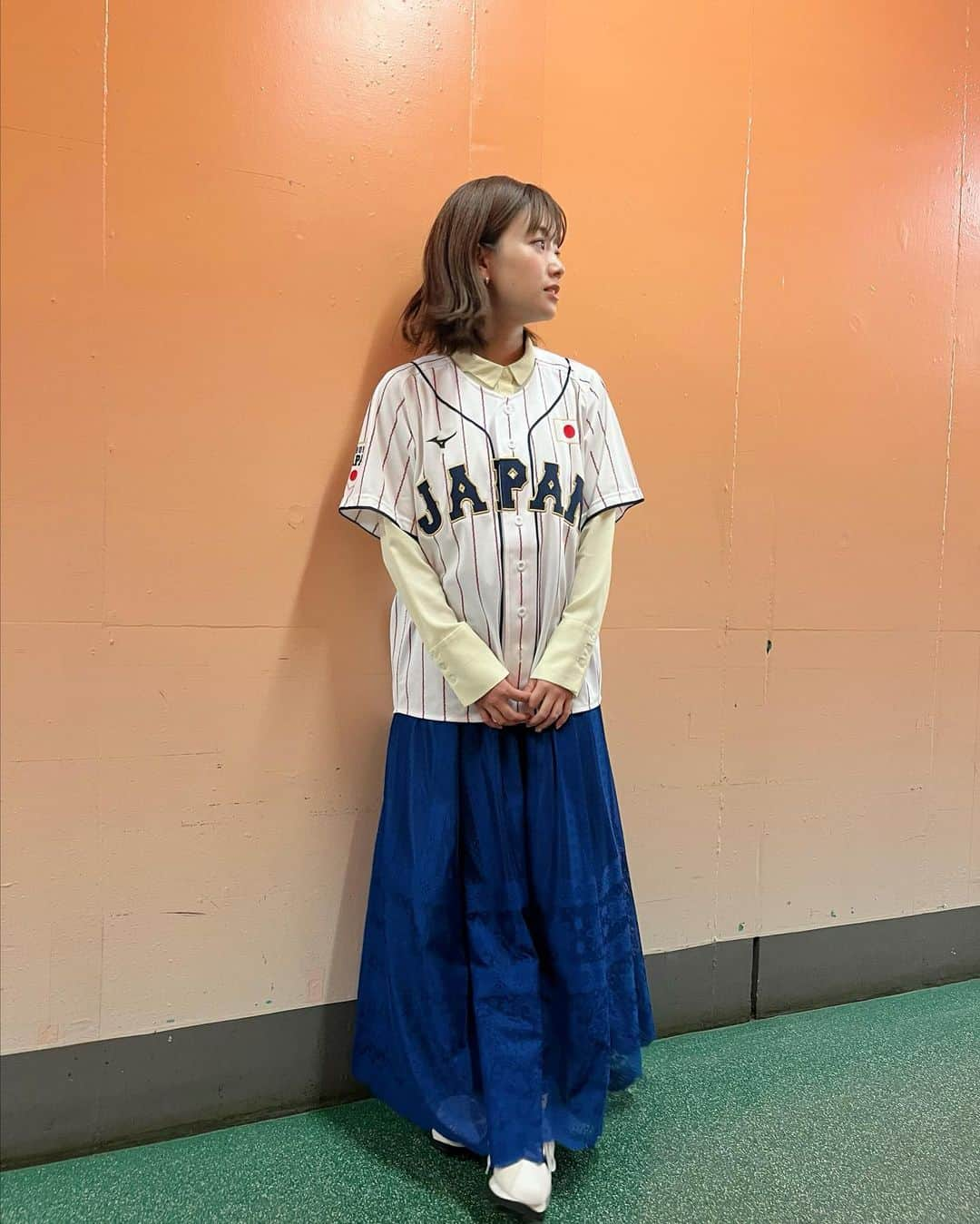 中川絵美里さんのインスタグラム写真 - (中川絵美里Instagram)「👚  primevideoでのユニフォームに合わせた着用衣装です。  それぞれタグ付けしています☺︎  #衣装」3月26日 16時07分 - emiri_nakagawa