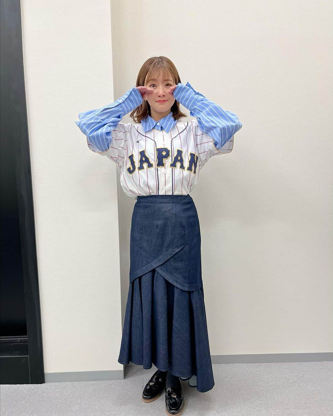 中川絵美里さんのインスタグラム写真 - (中川絵美里Instagram)「👚  primevideoでのユニフォームに合わせた着用衣装です。  それぞれタグ付けしています☺︎  #衣装」3月26日 16時07分 - emiri_nakagawa