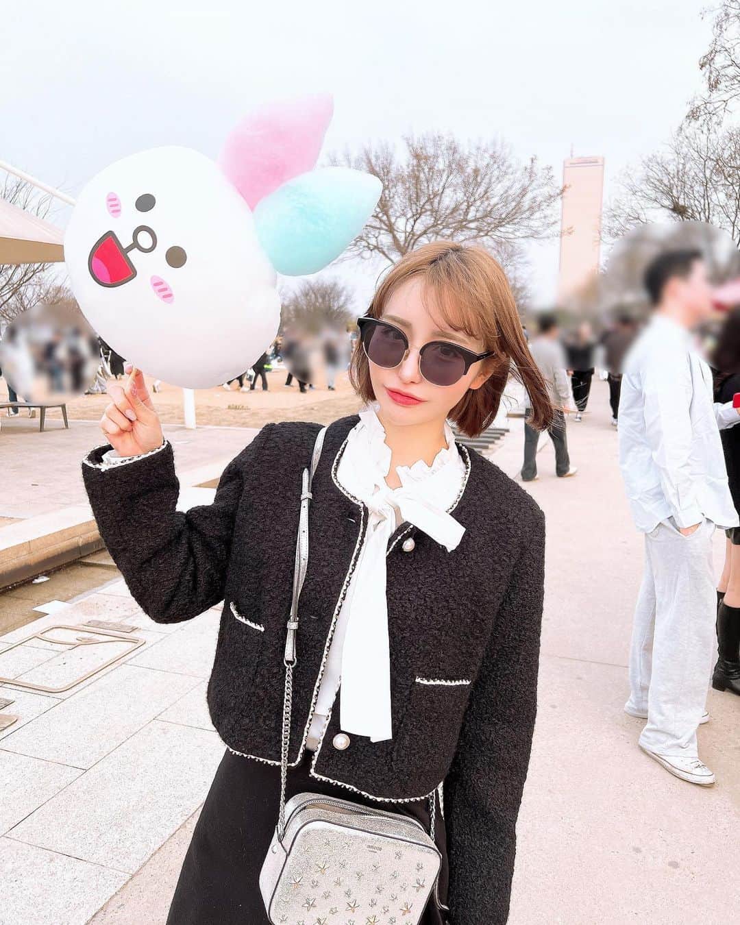 のインスタグラム：「. コニーちゃん🐰♡ . . #漢江」