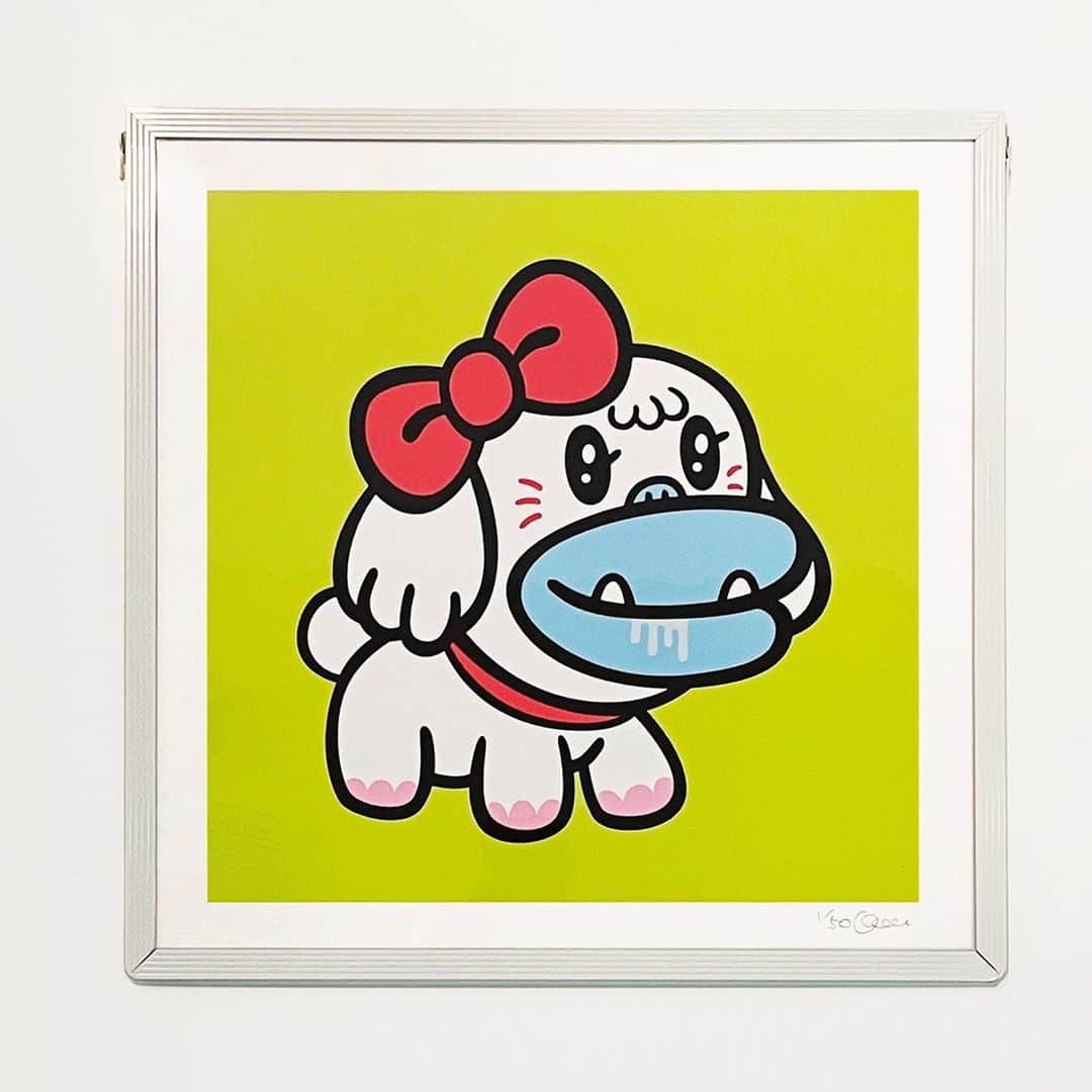 田中秀幸のインスタグラム：「Original print 2021-2022  #art #nft」