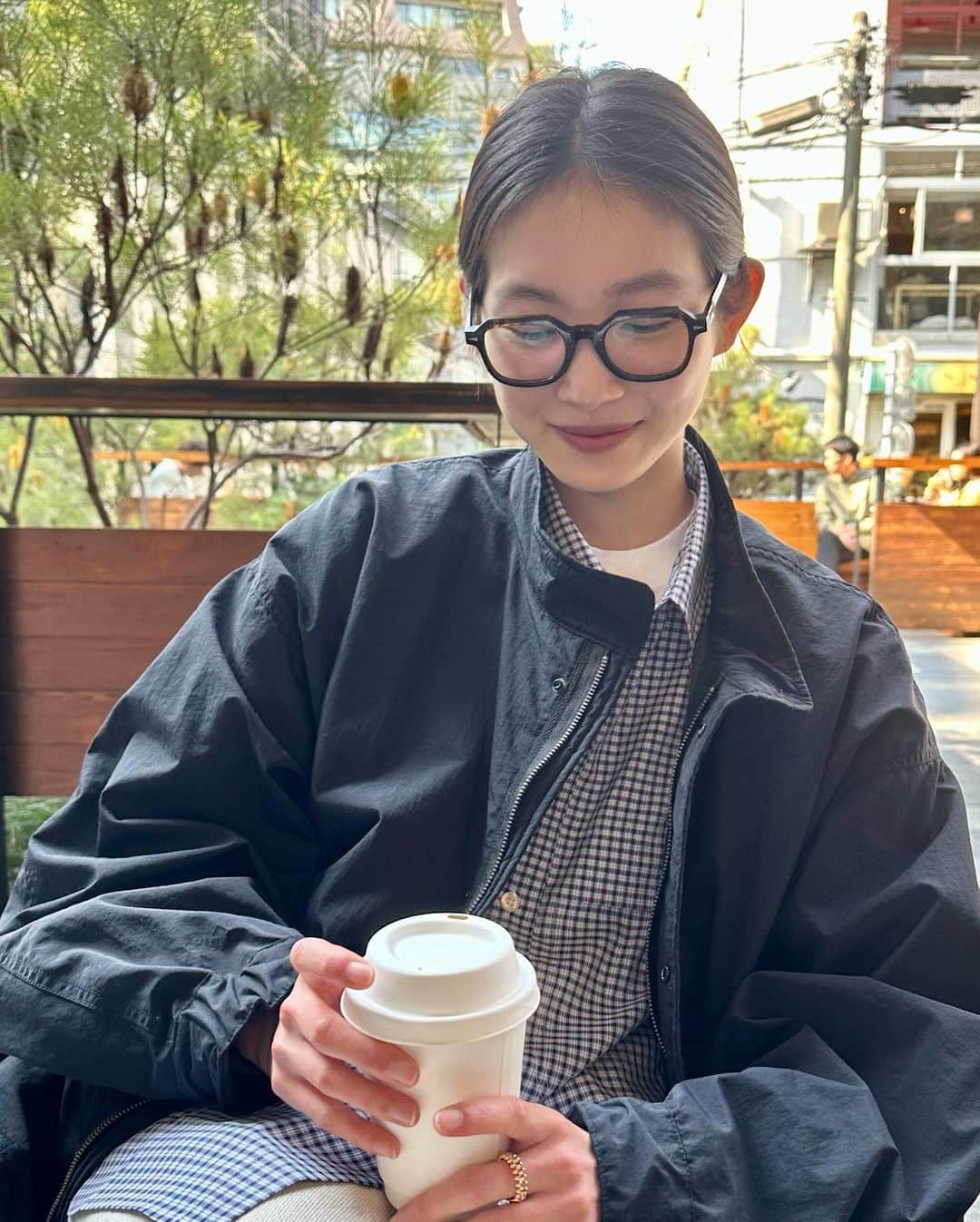 のインスタグラム：「🌸🌂」