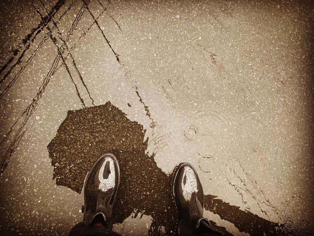 永島聖羅のインスタグラム：「☔️👢  #レインブーツ #雨 #rainy」