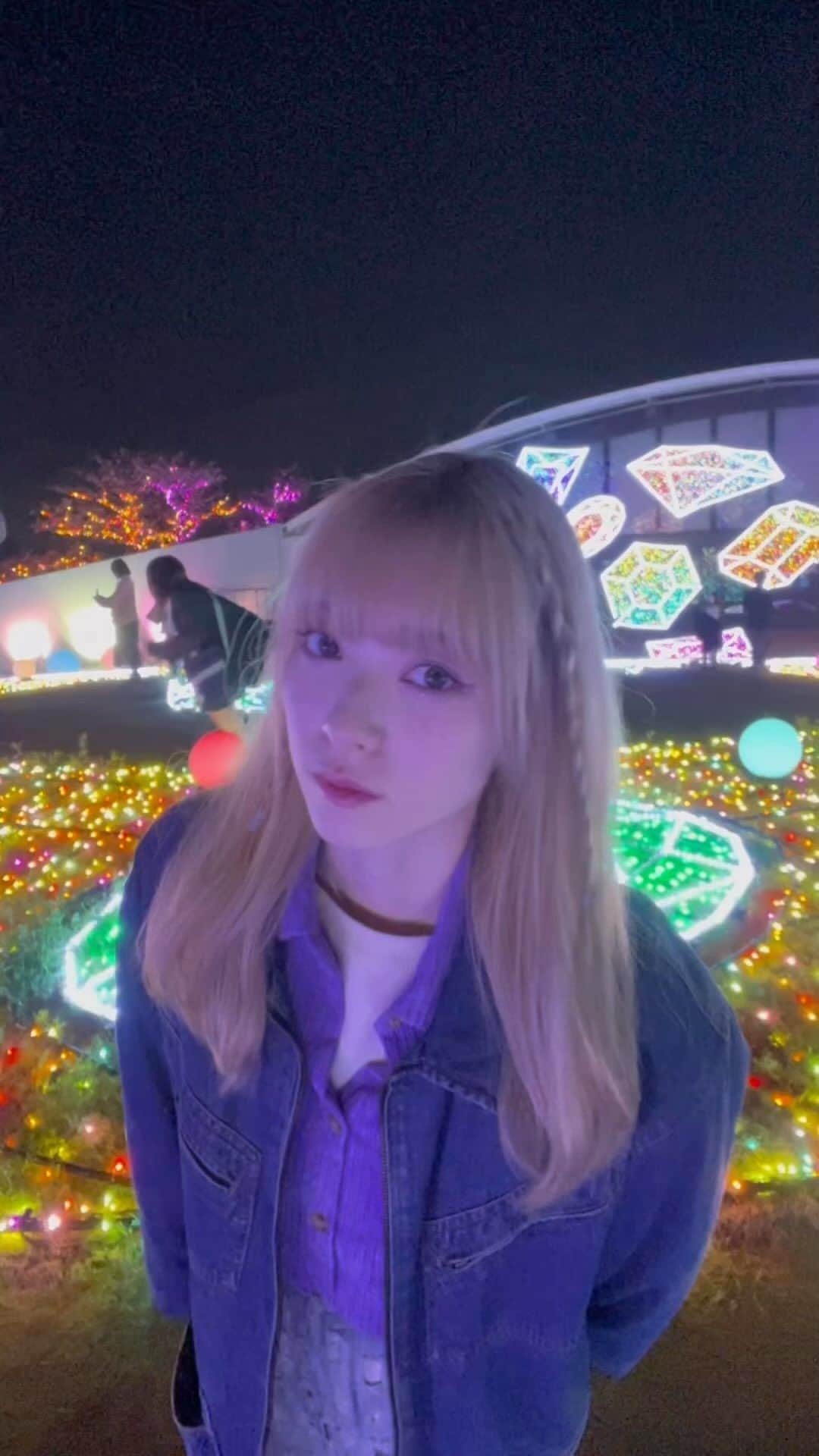 夏目璃乃のインスタグラム：「初のよみうりランドだった.*･ﾟ」