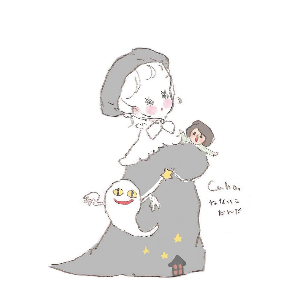 Cahoさんのインスタグラム写真 - (CahoInstagram)「好きだった絵本コーデ描いた.....♡❕📗  #illustration #illustrator #illust #drawing #painting #イラスト#イラストレーター #絵本#ねないこだれだ  #はらぺこあおむし #スイミー #しろくまちゃんのほっとけーき」3月26日 21時11分 - caho0811