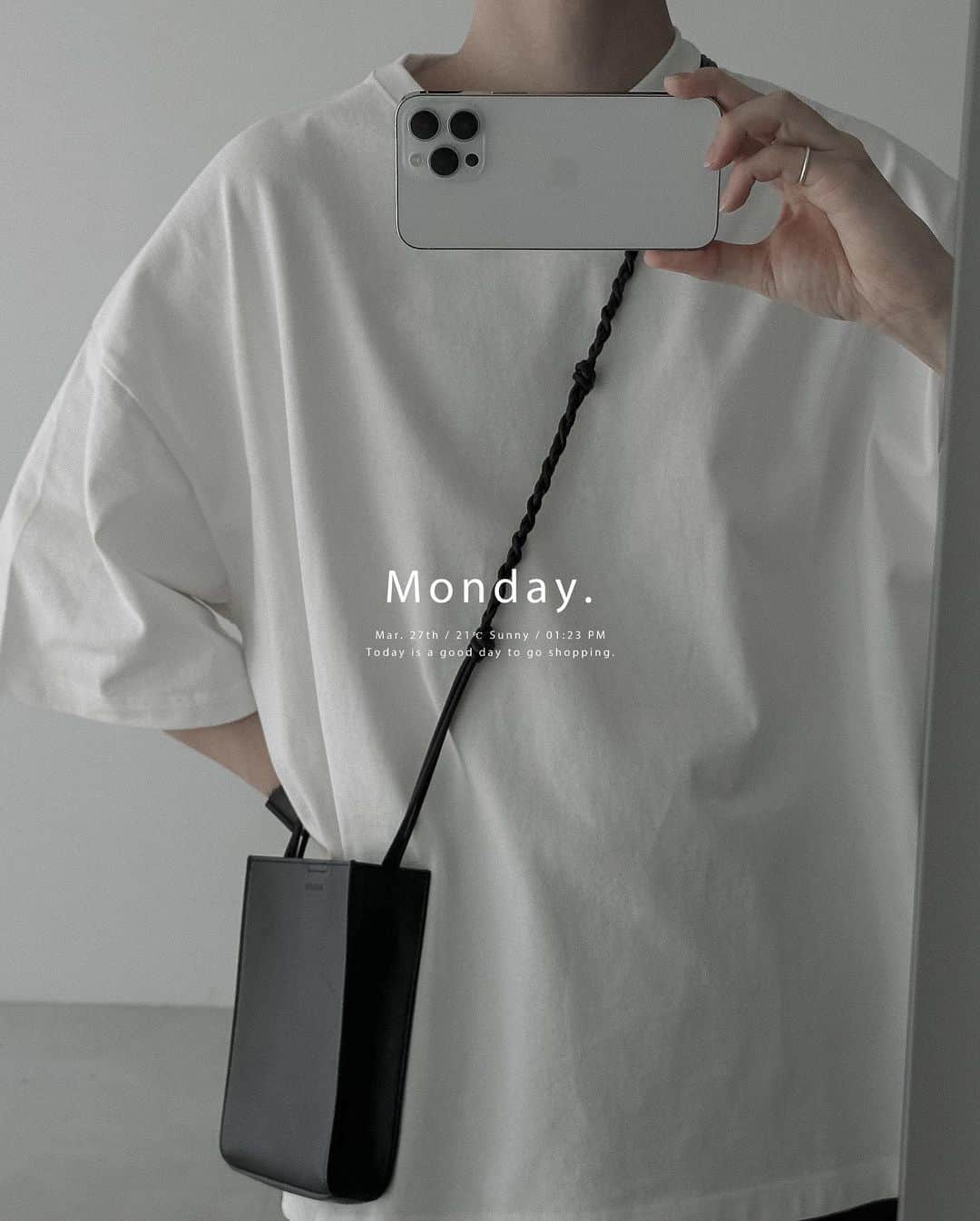 JUN / Yohukasiのインスタグラム：「1 week ☺︎  #remer #outfit #シンプルコーデ」