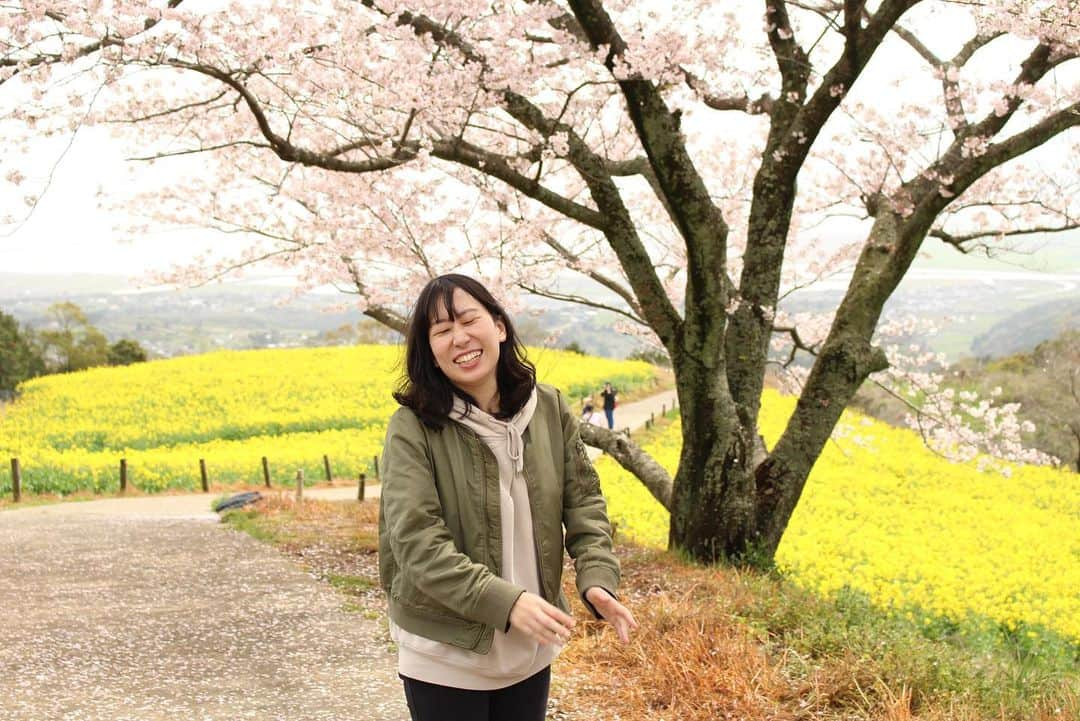 平地真菜のインスタグラム：「白木峰高原はどの季節に行っても良いですね🌸✨」