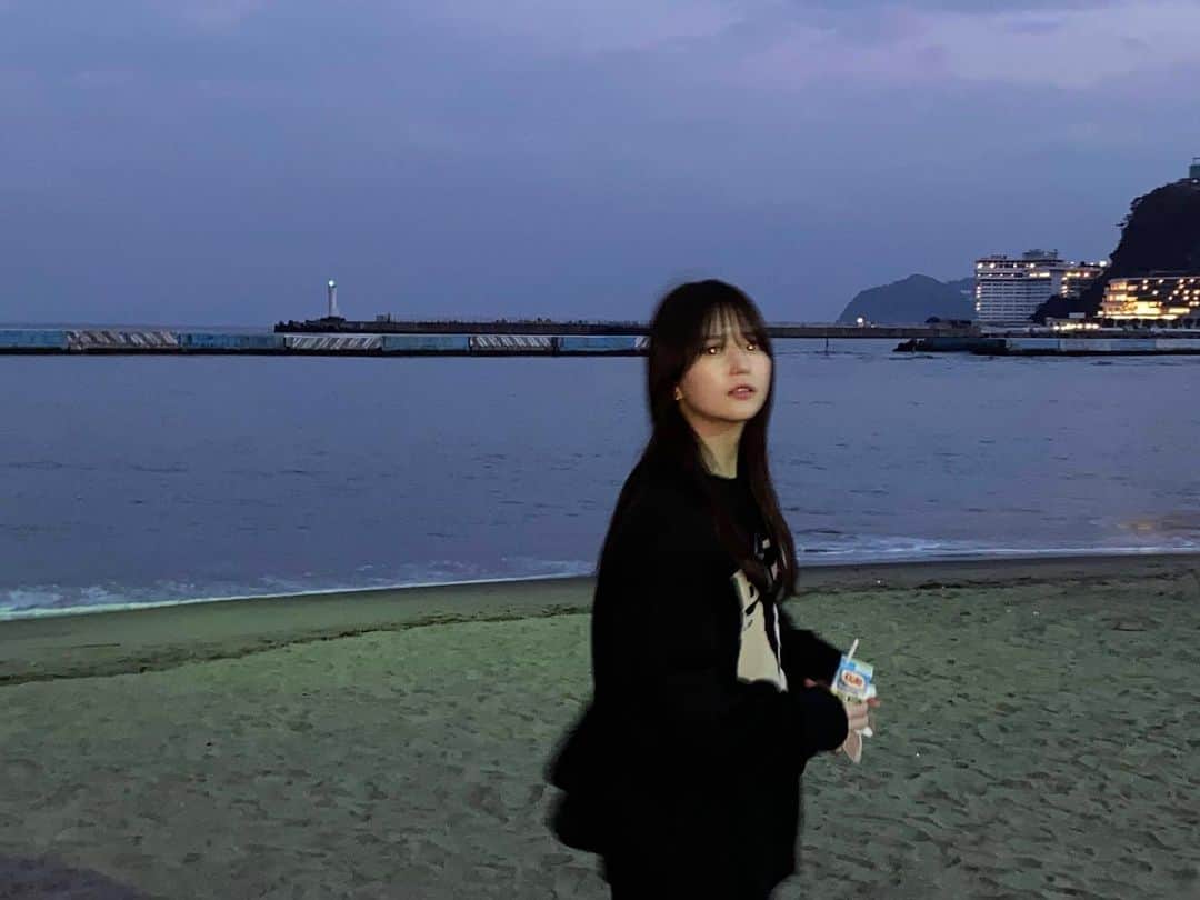 八瀬尾蘭さんのインスタグラム写真 - (八瀬尾蘭Instagram)「熱海の海」3月26日 22時49分 - yaseo.ran