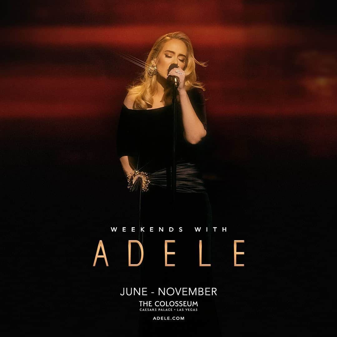 アデルのインスタグラム：「See you soon.  https://verifiedfan.ticketmaster.com/adele」