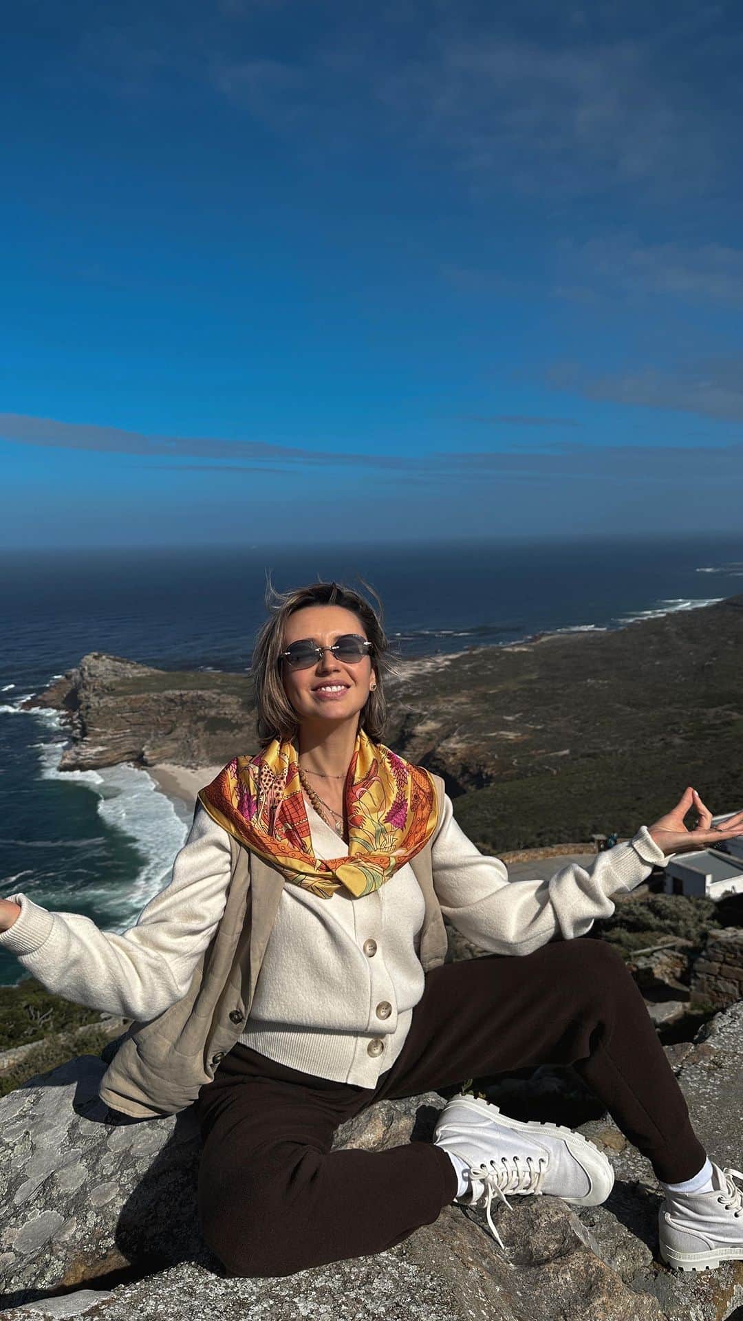 Nataly Osmannのインスタグラム：「End of the Earth . Cape of the Good Hope.」