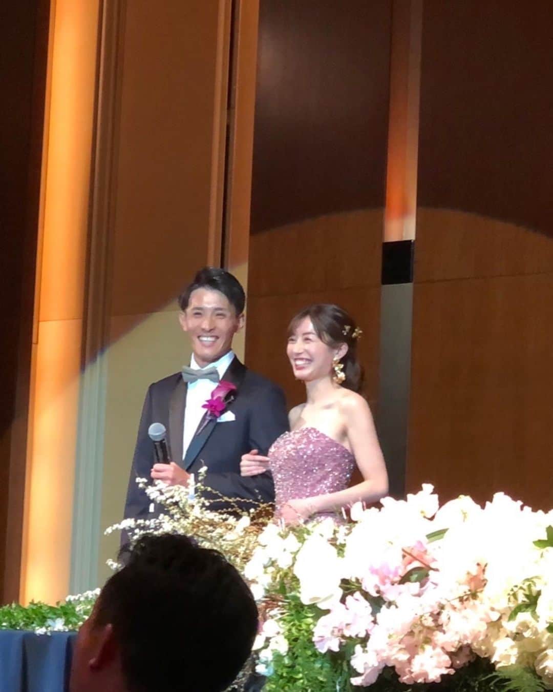 平山雅さんのインスタグラム写真 - (平山雅Instagram)「大好きな方々に見守られ 一生忘れられない大切な日になりました☺️  #結婚式」3月27日 0時06分 - miyabi_hirayama114
