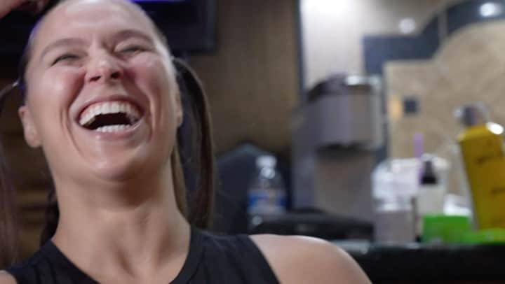 ロンダ・ラウジーのインスタグラム：「Imagine what our @yaonlylivvonce feud could have been if we weren’t hamstrung by a bunch of octogenarians who still think they know how to be hip while putting less than 5 minutes of thought a week into each women’s storyline… 🤔 new #RondaOnTheRoad」
