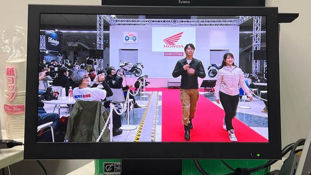 古澤恵さんのインスタグラム写真 - (古澤恵Instagram)「バイクウェアファッションショー  日曜日に開催されたMOTORISEバイクウェアファッションショー✨」3月27日 14時00分 - gugu1202