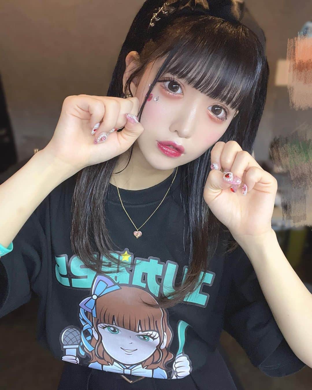 七瀬りおのインスタグラム：「. . 顔面盛れた日😺 . .」