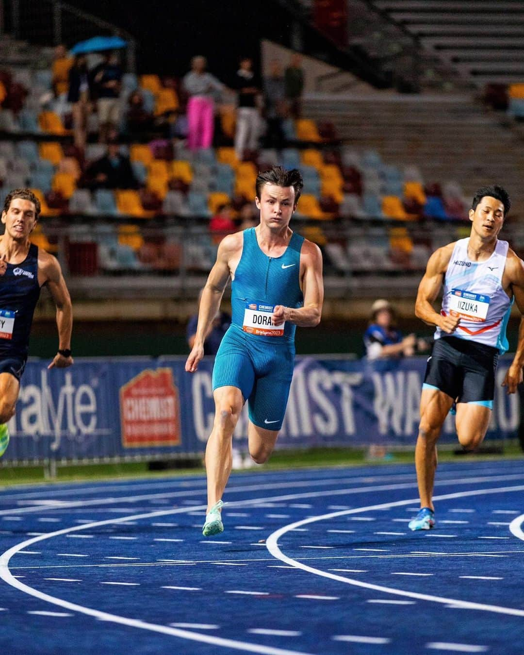 ジェイク・ドランのインスタグラム：「Nationals this weekend 🏎️  Very promising BTC in the books. Looking forward to the 100m and 200m championship in Brisbane 😤」