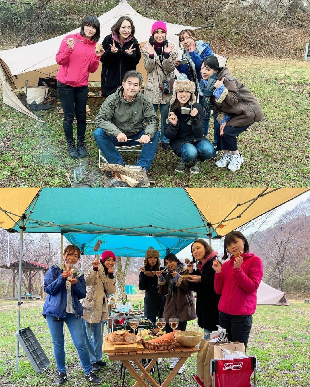 渡辺由布子さんのインスタグラム写真 - (渡辺由布子Instagram)「🏕  東京駅から新幹線で1時間半🚅 週末は福島県の西郷村にて開催された「自分流キャンプ飯大会」に参加しました。  新白河駅に到着するやいなや、道の駅 #まるごと西郷館 でBBQの食材を調達。 #阿武隈川メイプルサーモン や#白河高原清流豚 、一石とうふといった特産品から、#とっくり芋 や#花びらたけ など珍しい野菜を使って、この地ならではのスペシャルなBBQ体験に！  📰 #10  キャンプの様子が3月26日付の民友新聞の朝刊に掲載されていました。  #西郷村キャンプ飯 #民友新聞 #キャンプ飯 #キャンプ好きな人と繋がりたい #キャンプ女子 #アウトドア女子 #道の駅 #タープ #camp #camplife #camping #camper #BBQ #campvibes #campgear #行くぜ東北 #福島旅行   🏷 西郷村営野外第二キャンプ場 📍 @nishigo_village  🗾 #NISHIGO (#西郷村 ) #Fukushima (#福島 ) 🌎 #🇯🇵 #JAPAN (#日本 )」3月27日 15時59分 - watanabe_yuko