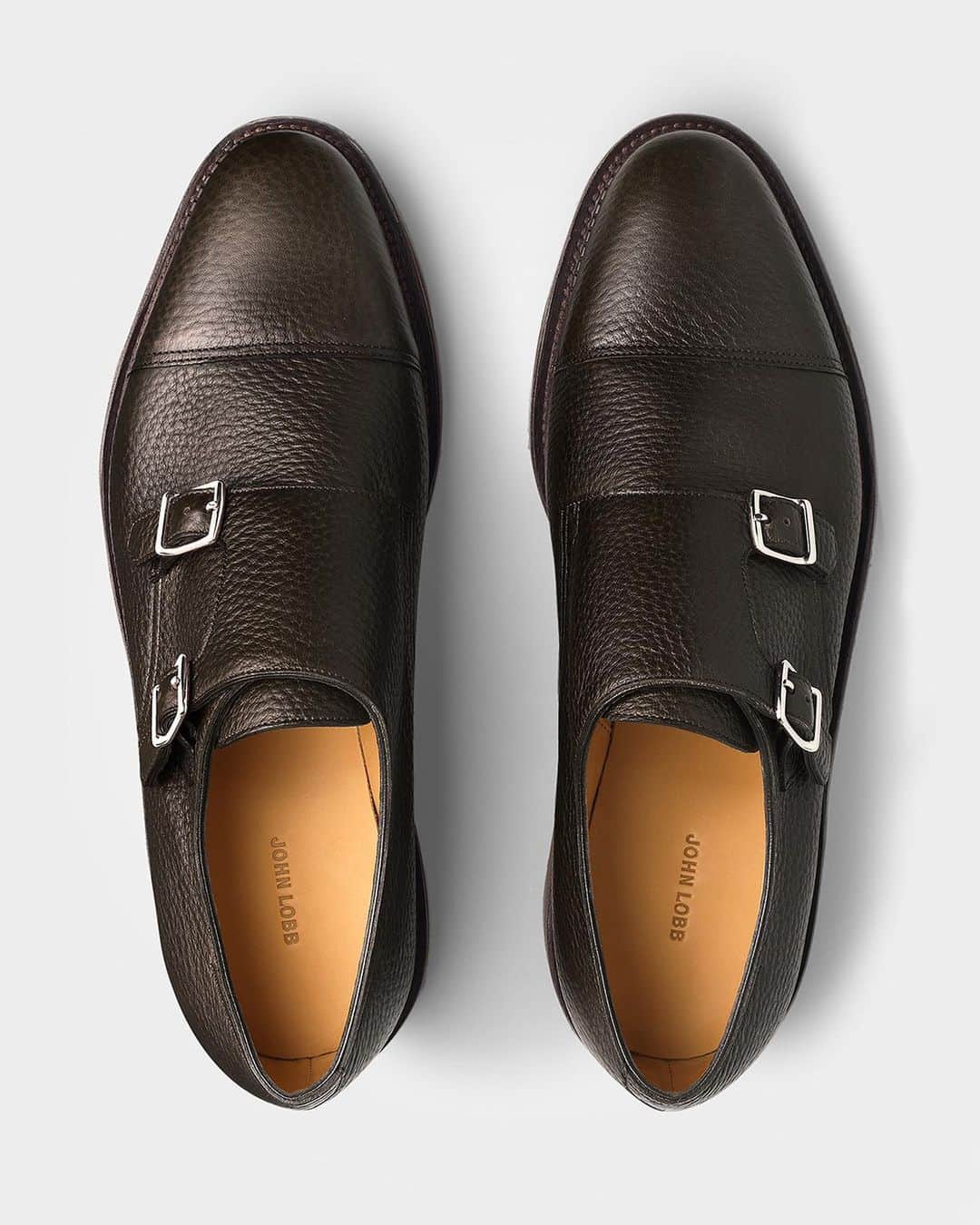 ジョンロブのインスタグラム：「The original double monk strap, and a staple from the house since the 1940's, the William double buckle speaks of uncompromising style.  . #johnlobb」